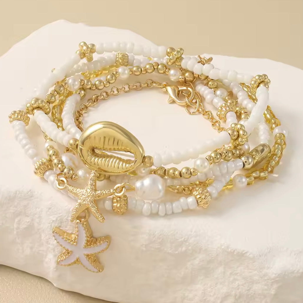 Pack 7 Tobilleras Artesanales